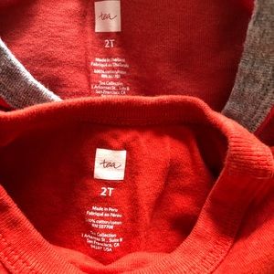 Tea collection bundle- 2 ls 2T graphic tees